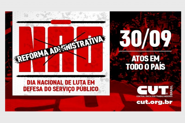 Campanha em defesa do serviço público é lançada nesta quarta (30)