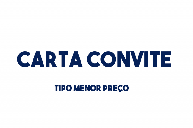 SEEBF-PI abre concorrência na modalidade Carta Convite