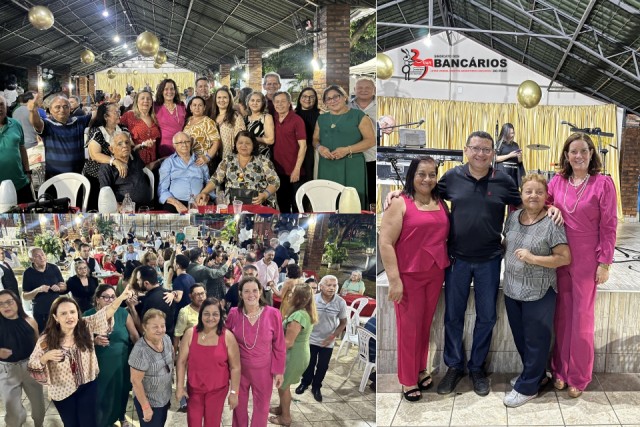 Baile dos Aposentados e Pensionistas reúne alegria, música e sabor em noite animada na APCEF/PI