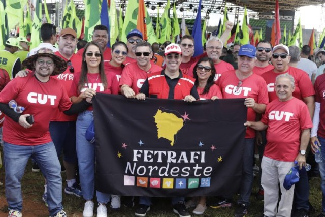 Fetrafi/NE participa da Marcha da Classe Trabalhadora e reforça compromisso com as pautas da categoria e de todos os trabalhadores