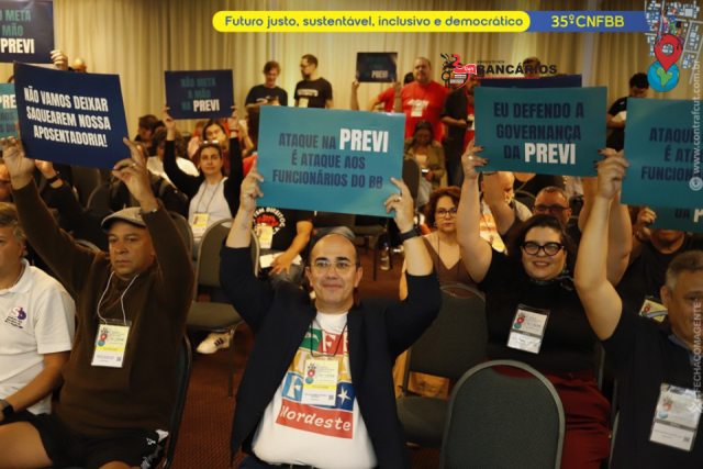 Congresso do BB reforça defesa da Previ e denuncia ataques à governança