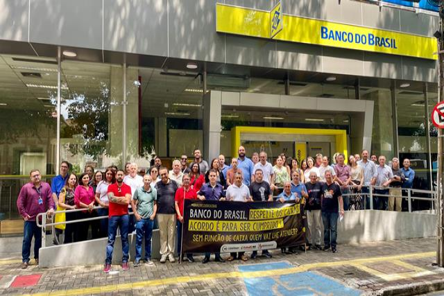 Em protesto, caixas do Banco do Brasil no Piauí retardaram em 02 horas o atendimento nesta quinta (23/01)