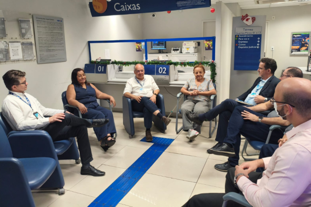 Entidades representativas se reúnem com a Superintendência da Caixa no Piauí para tratar sobre reestruturação das unidades