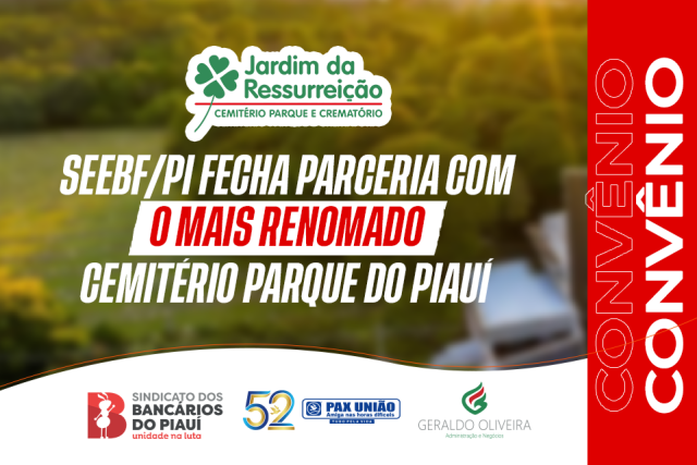 Planejamento e Cuidado: SEEBF/PI firma parceria com o mais renomado Cemitério Parque do Piauí.